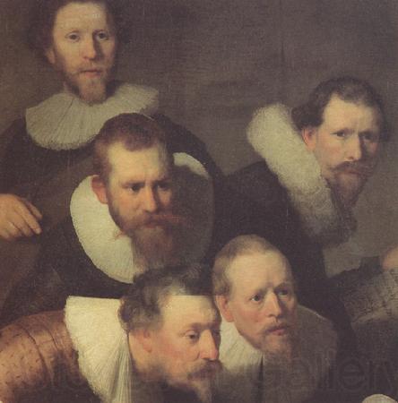 REMBRANDT Harmenszoon van Rijn Detail of  The anatomy Lesson of Dr Nicolaes tulp (mk33) Norge oil painting art